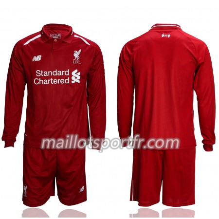 Maillot de Foot Liverpool Enfant Domicile 2018/19 ML